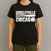 Wrigleyville Chicago Baseball American T-Shirt thumb 4