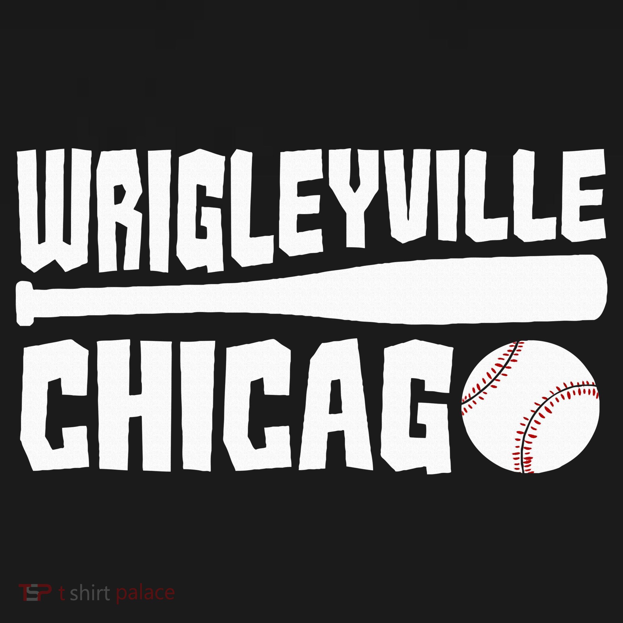 Wrigleyville Chicago Baseball American T-Shirt