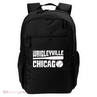 Wrigleyville Chicago Baseball American Backpack thumb 0