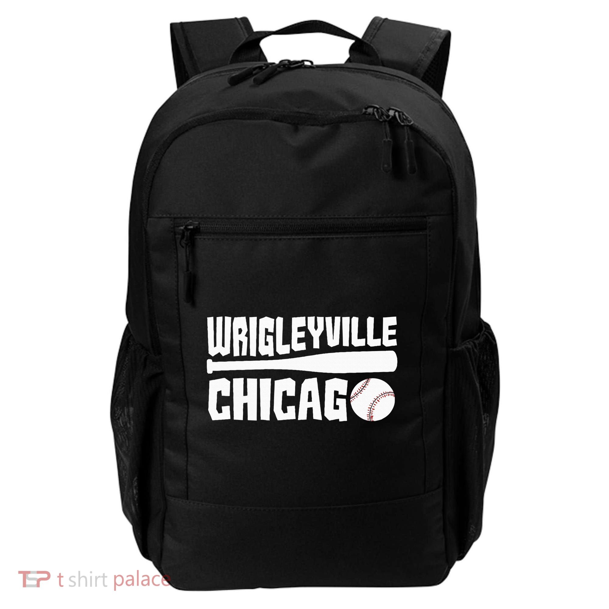 Wrigleyville Chicago Baseball American Backpack
