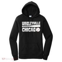 Wrigleyville Chicago Baseball American Women's Hoodie thumb 0