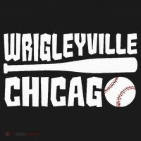 Wrigleyville Chicago Baseball American Women's Hoodie thumb 2