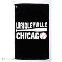 Wrigleyville Chicago Baseball American Golf Towel thumb 0