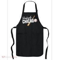Wrigleyville Chicago Baseball American Apron thumb 0