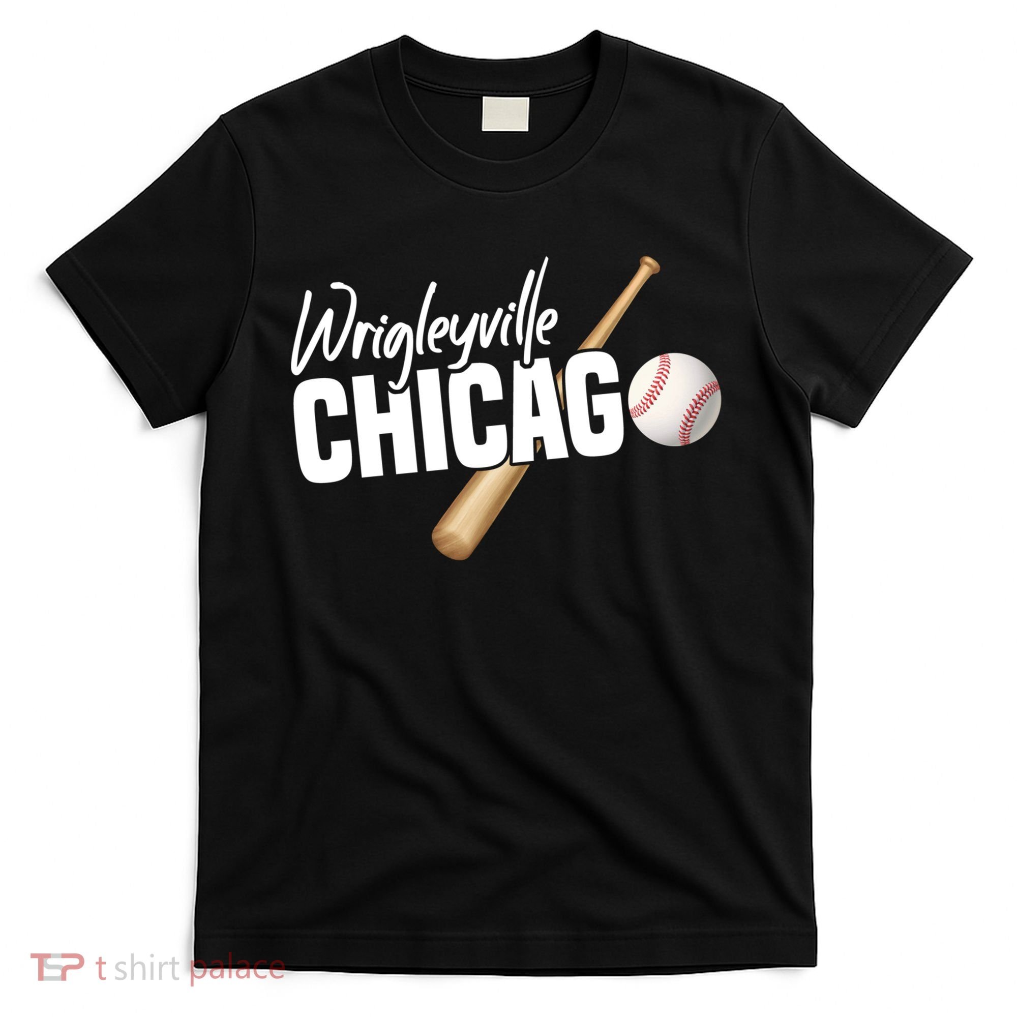 Wrigleyville Chicago Baseball American T-Shirt