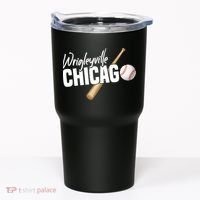 Wrigleyville Chicago Baseball American Tumbler thumb 0