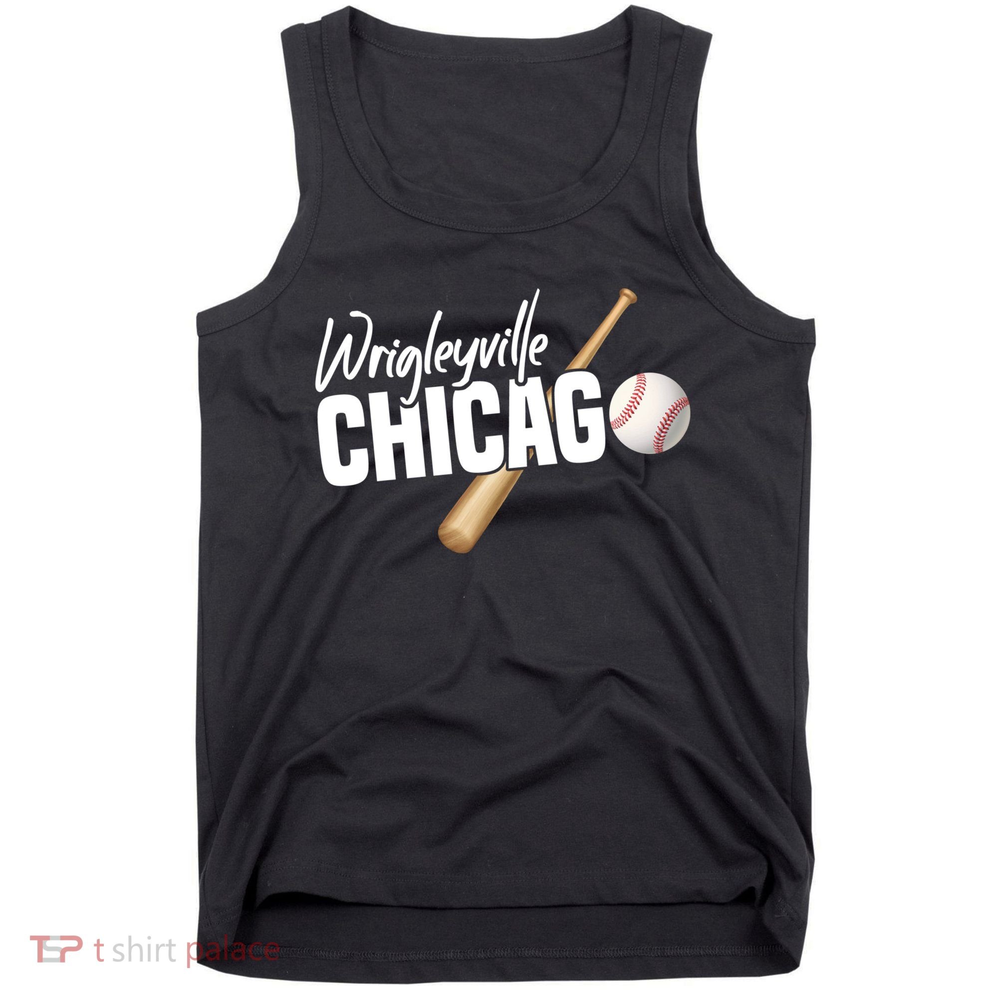 Wrigleyville Chicago Baseball American Tank Top