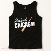 Wrigleyville Chicago Baseball American Tank Top thumb 2