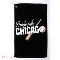 Wrigleyville Chicago Baseball American Golf Towel thumb 0