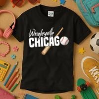 Wrigleyville Chicago Baseball American Kids T-Shirt thumb 3