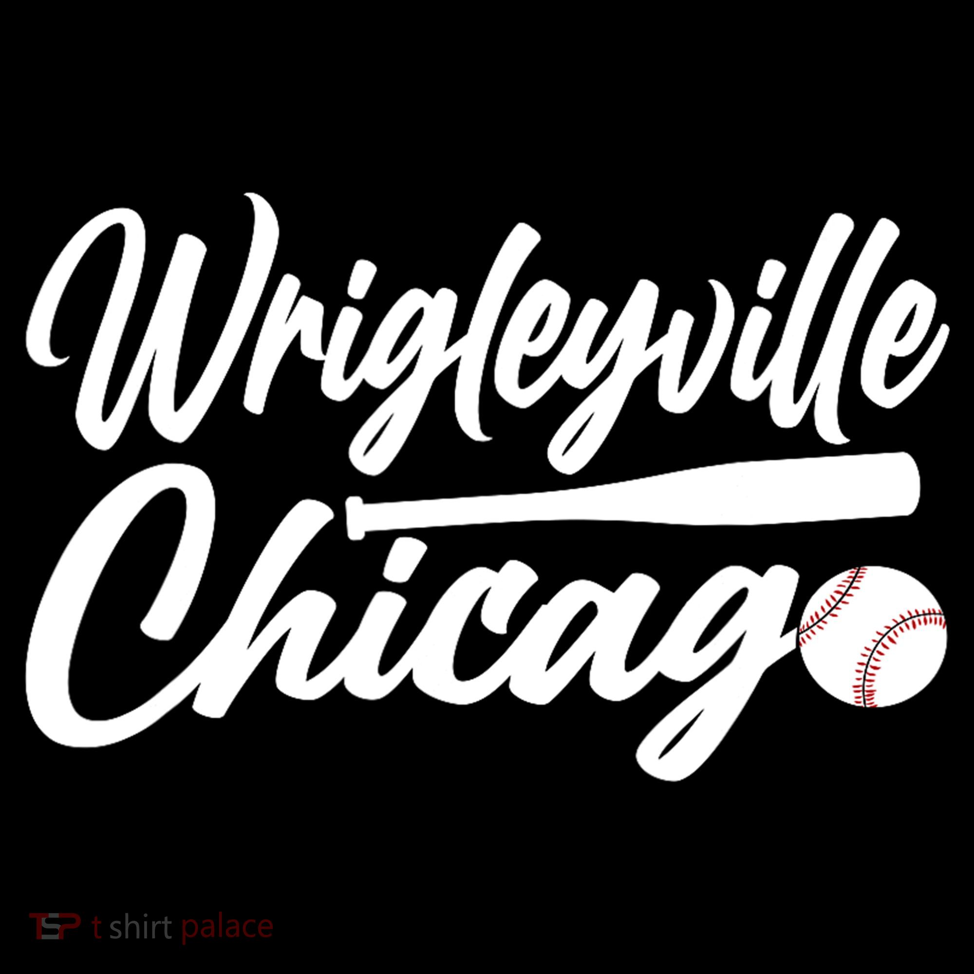 Wrigleyville Chicago Baseball American Stripe Pom Pom Beanie