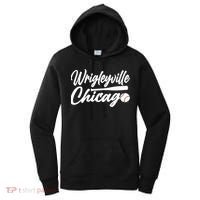 Wrigleyville Chicago Baseball American Women's Hoodie thumb 0