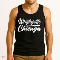 Wrigleyville Chicago Baseball American Tank Top thumb 3