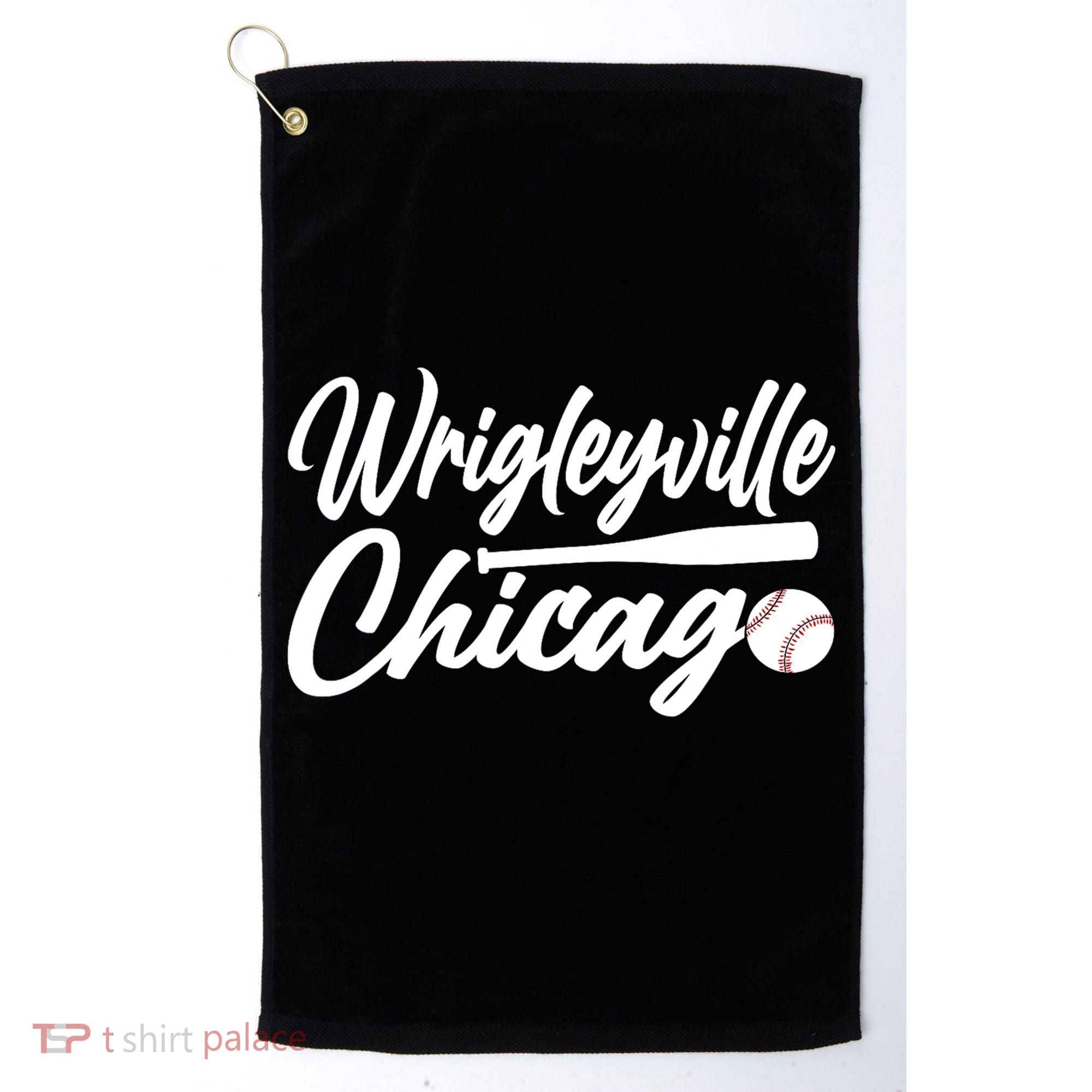 Wrigleyville Chicago Baseball American Golf Towel