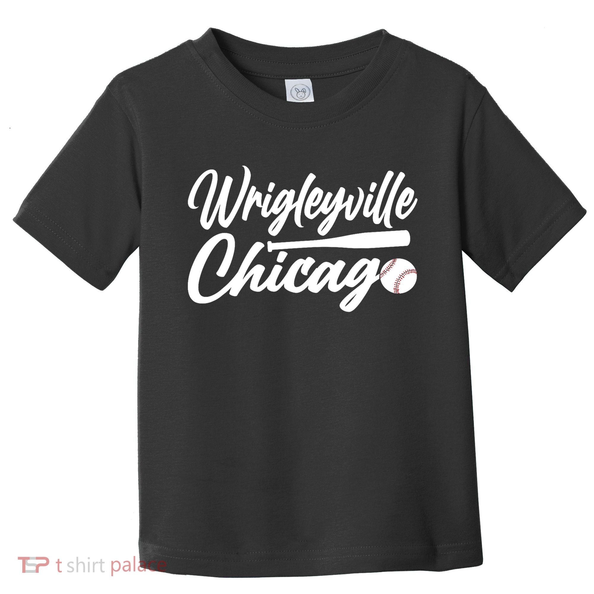 Wrigleyville Chicago Baseball American Toddler T-Shirt