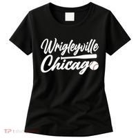 Wrigleyville Chicago Baseball American Women's T-Shirt thumb 0