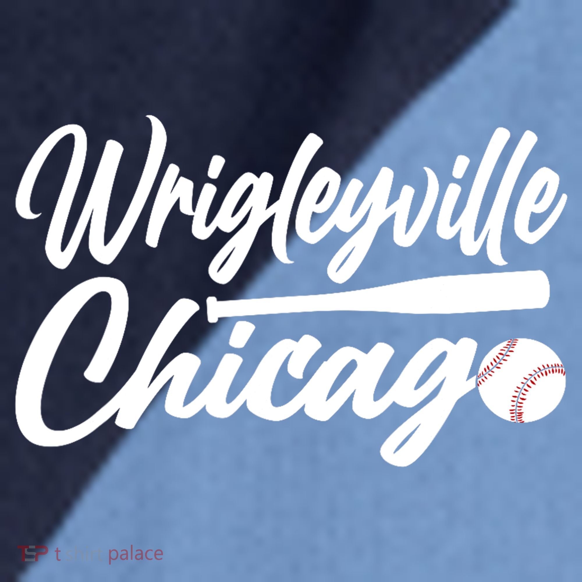 Wrigleyville Chicago Baseball American Raglan Baseball Sleeve Shirt