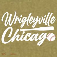 Wrigleyville Chicago Baseball American Garment-Dyed Women's Muscle Tee thumb 6