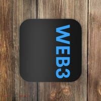 WEB3 Crypto Blockchain NFT Internet3.0 DeFi Metaverse Web3.0 Coaster thumb 0