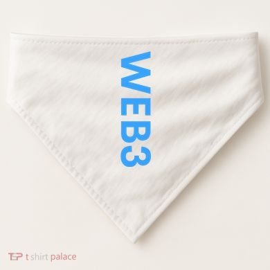 WEB3 Crypto Blockchain NFT Internet3.0 DeFi Metaverse Web3.0 USA-Made Doggie Bandana
