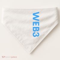 WEB3 Crypto Blockchain NFT Internet3.0 DeFi Metaverse Web3.0 USA-Made Doggie Bandana thumb 0
