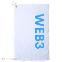 WEB3 Crypto Blockchain NFT Internet3.0 DeFi Metaverse Web3.0 Golf Towel thumb 0
