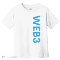 WEB3 Crypto Blockchain NFT Internet3.0 DeFi Metaverse Web3.0 Toddler T-Shirt thumb 0
