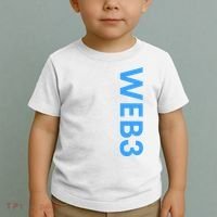 WEB3 Crypto Blockchain NFT Internet3.0 DeFi Metaverse Web3.0 Toddler T-Shirt thumb 2