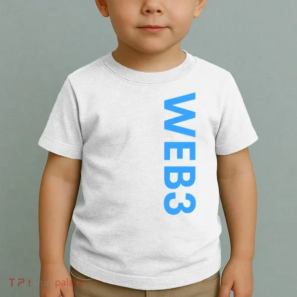 WEB3 Crypto Blockchain NFT Internet3.0 DeFi Metaverse Web3.0 Toddler T-Shirt
