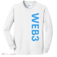 WEB3 Crypto Blockchain NFT Internet3.0 DeFi Metaverse Web3.0 Kids Long Sleeve Shirt thumb 0