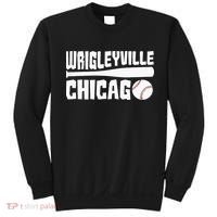 Wrigleyville Chicago Baseball American  Sweatshirt thumb 0