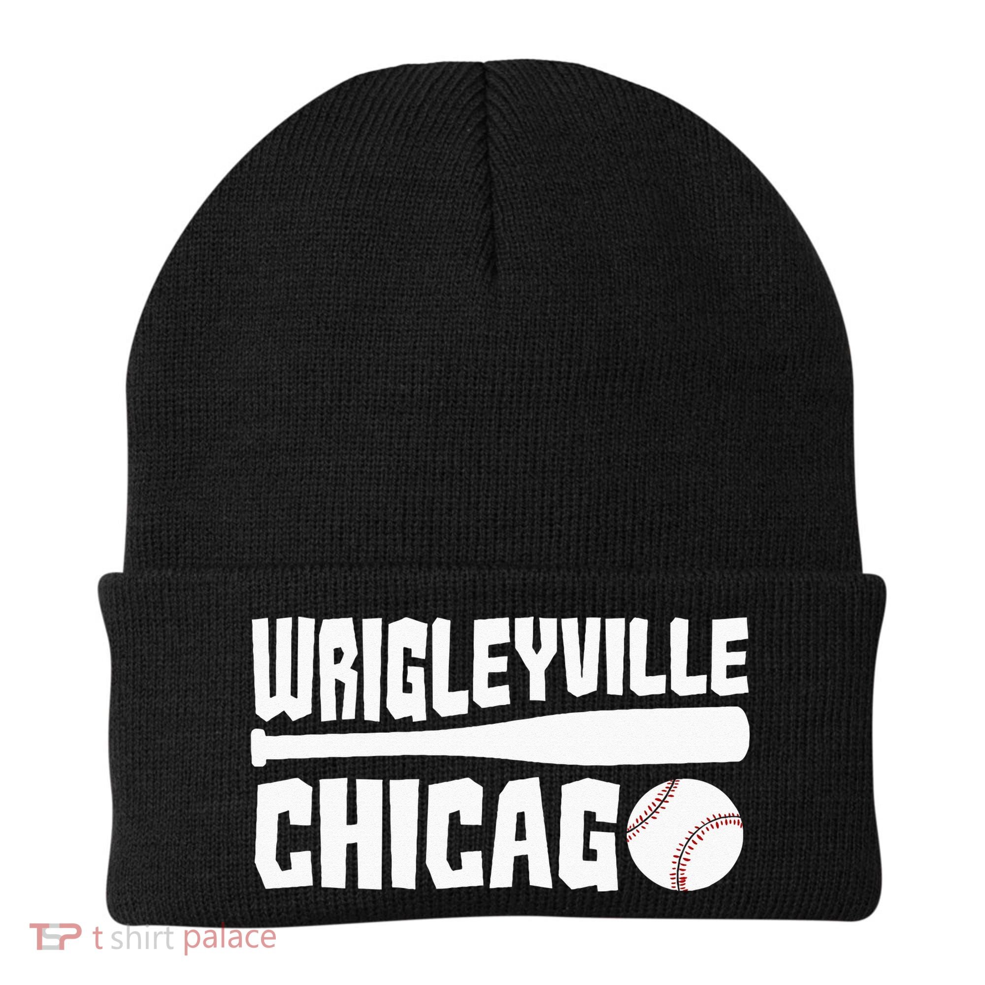 Wrigleyville Chicago Baseball American  Beanie