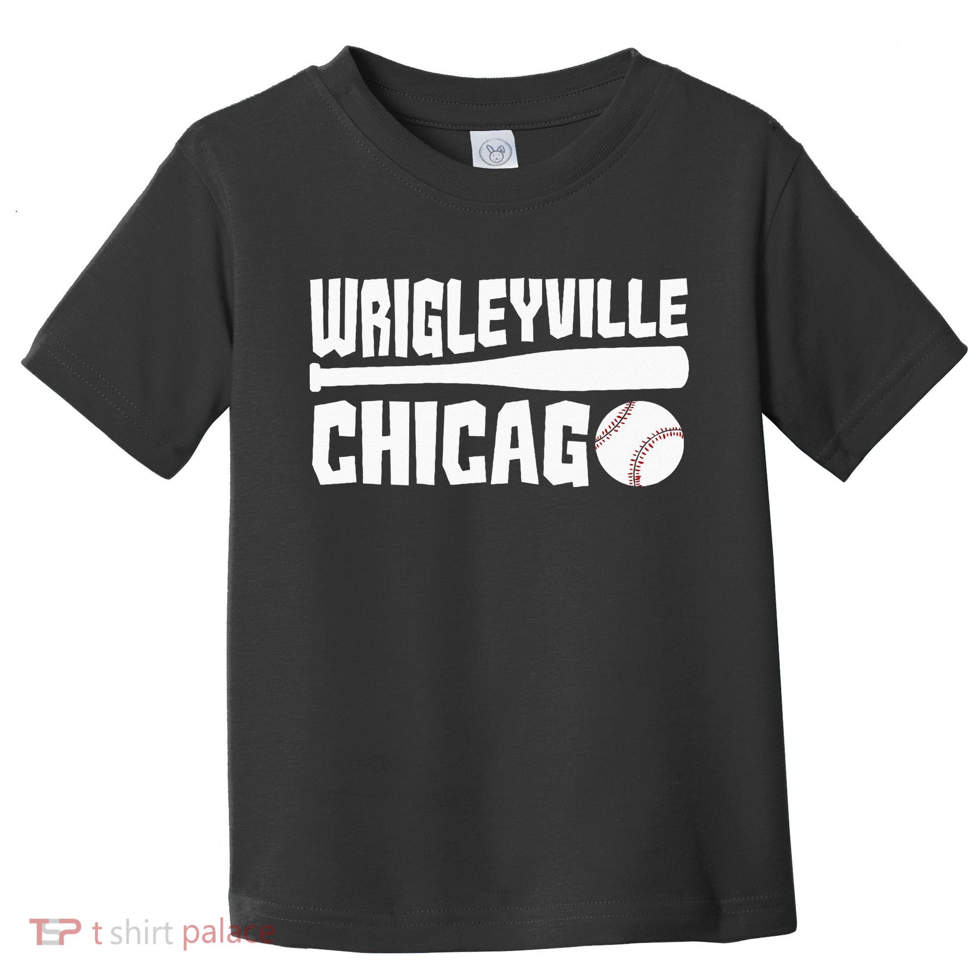 Wrigleyville Chicago Baseball American  Toddler T-Shirt