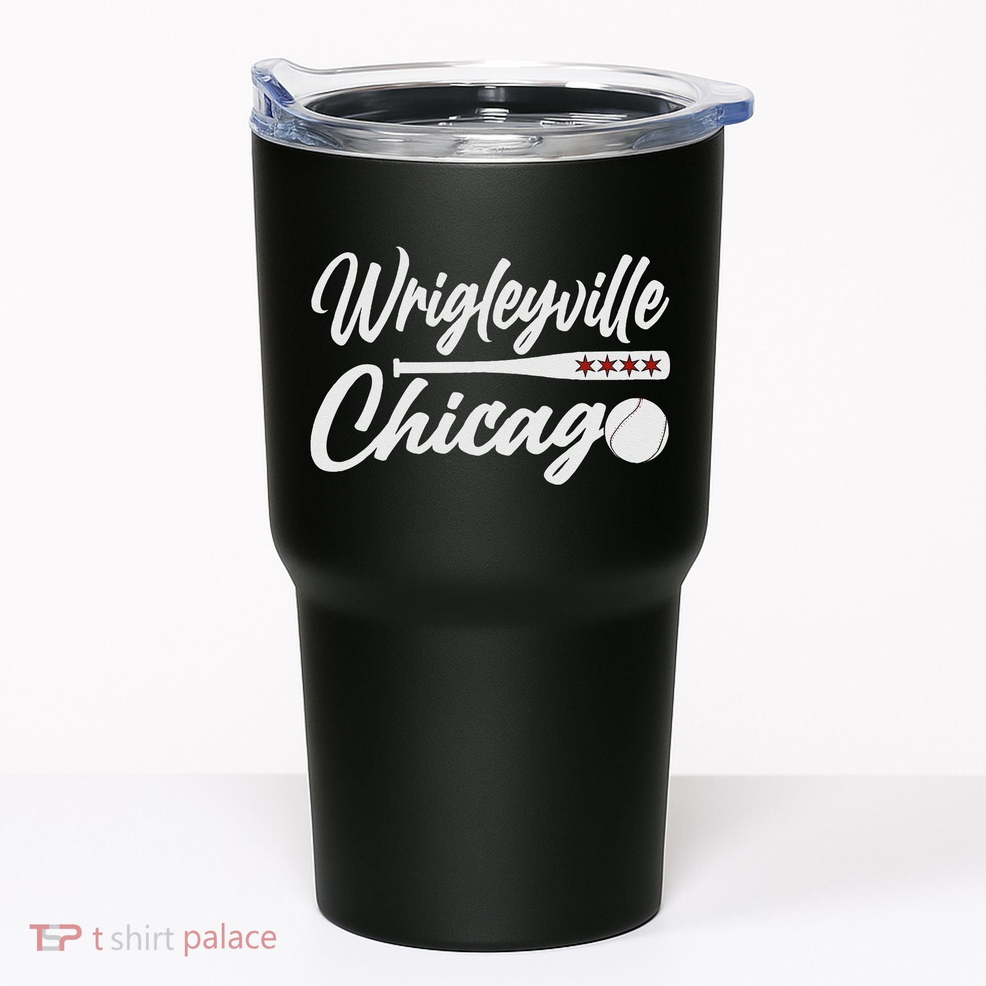 Wrigleyville Chicago Baseball American Tumbler
