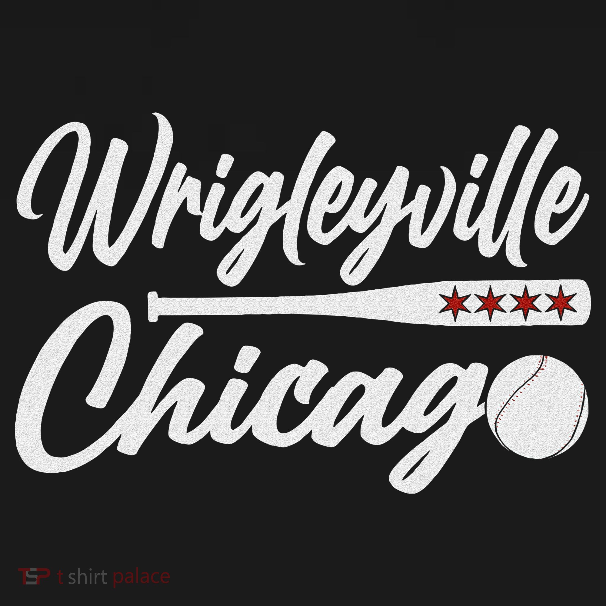 Wrigleyville Chicago Baseball American Ornament