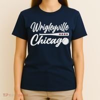 Wrigleyville Chicago Baseball American T-Shirt thumb 4