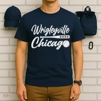Wrigleyville Chicago Baseball American T-Shirt thumb 6
