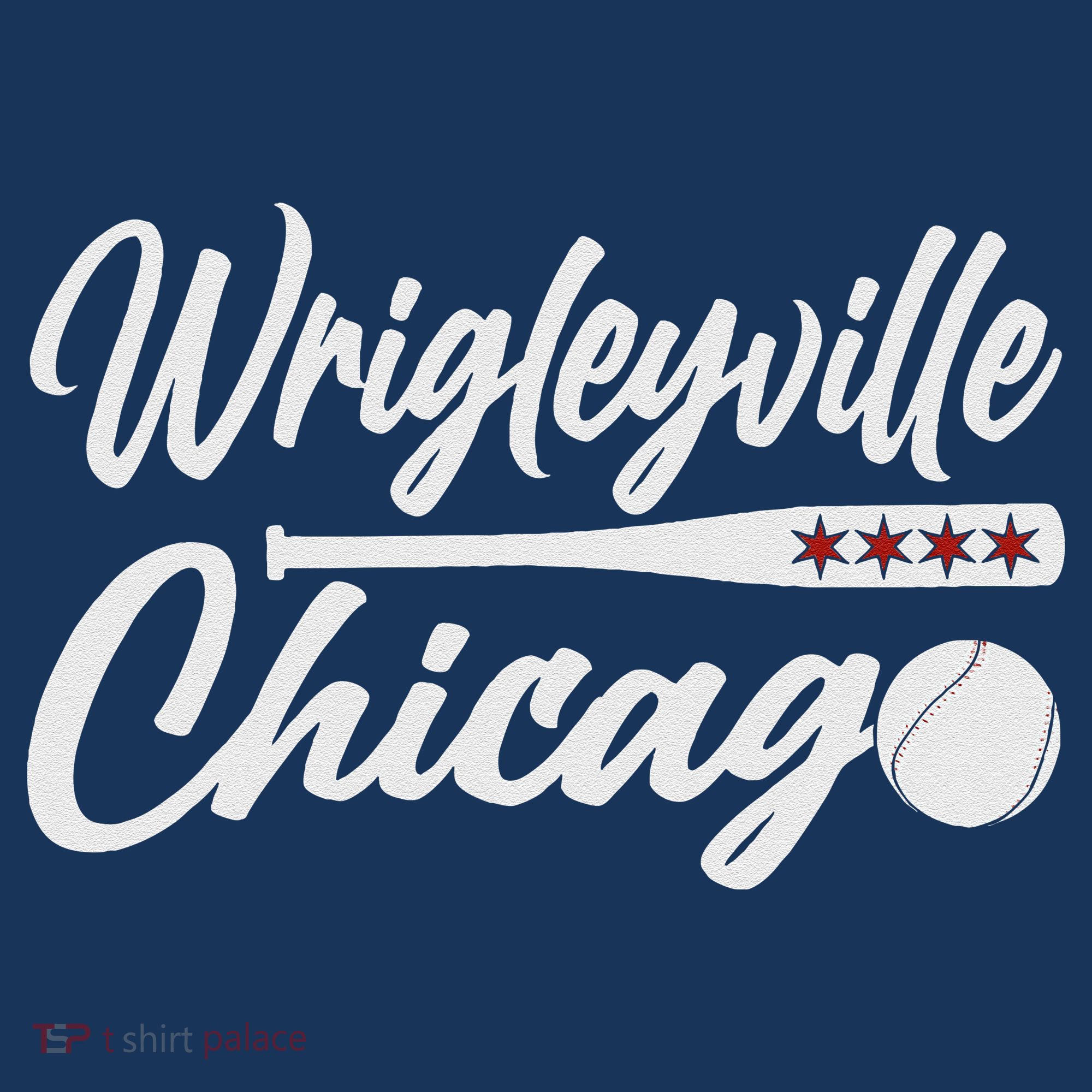 Wrigleyville Chicago Baseball American T-Shirt