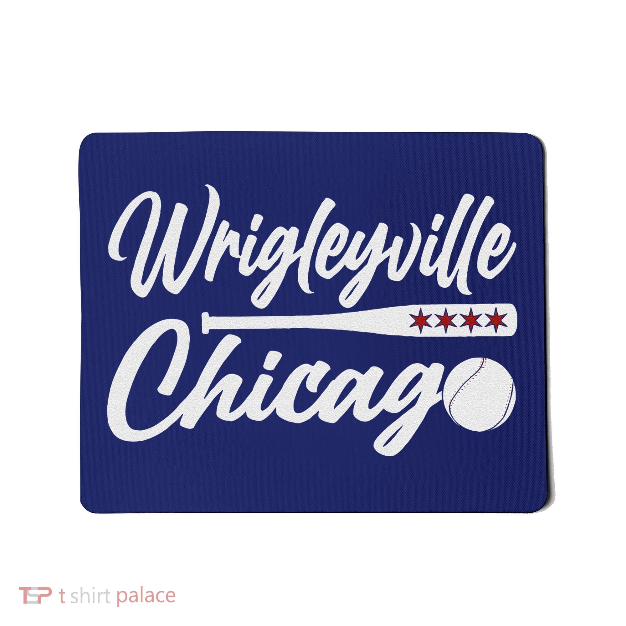 Wrigleyville Chicago Baseball American Mousepad