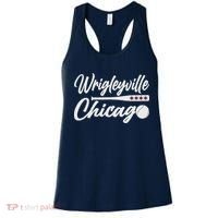 Wrigleyville Chicago Baseball American Women's Tank Top thumb 0