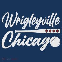 Wrigleyville Chicago Baseball American Toddler Hoodie thumb 2