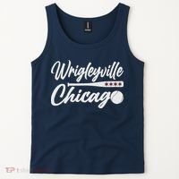 Wrigleyville Chicago Baseball American Tank Top thumb 2