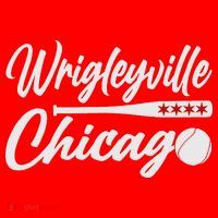 Wrigleyville Chicago Baseball American Santa Hat thumb 1
