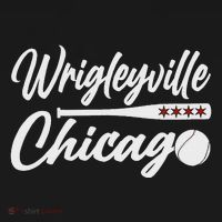 Wrigleyville Chicago Baseball American Long Sleeve Shirt thumb 2