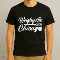 Wrigleyville Chicago Baseball American T-Shirt thumb 3