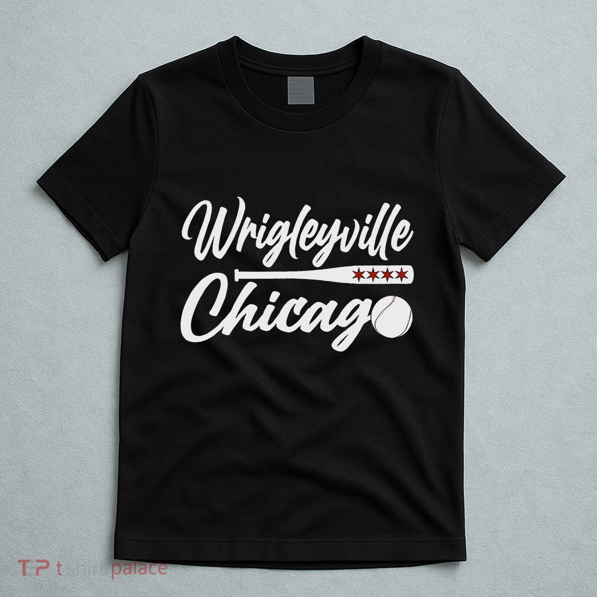 Wrigleyville Chicago Baseball American T-Shirt
