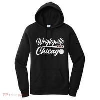 Wrigleyville Chicago Baseball American Women's Hoodie thumb 0