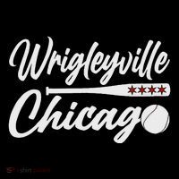 Wrigleyville Chicago Baseball American Women's Hoodie thumb 2
