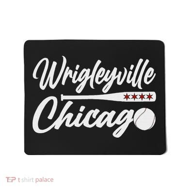 Wrigleyville Chicago Baseball American Mousepad