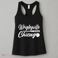 Wrigleyville Chicago Baseball American Women's Tank Top thumb 3